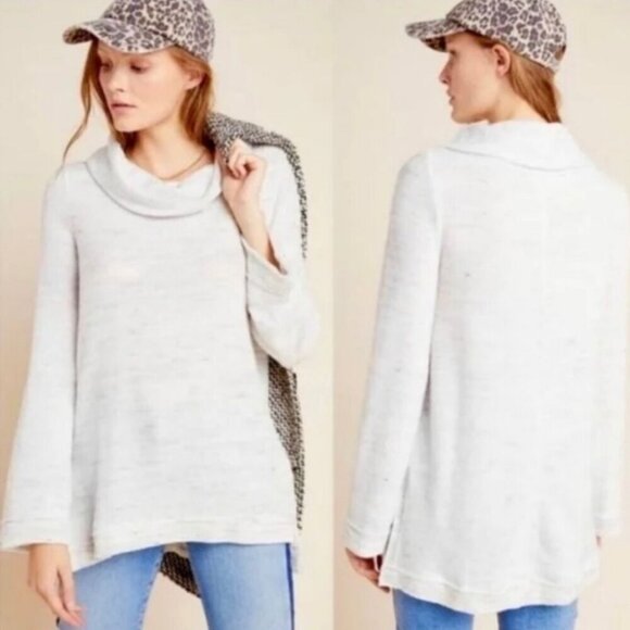 Maeve By Anthropologie Risa Hacci Tunic Top Size XSP - Picture 1 of 9